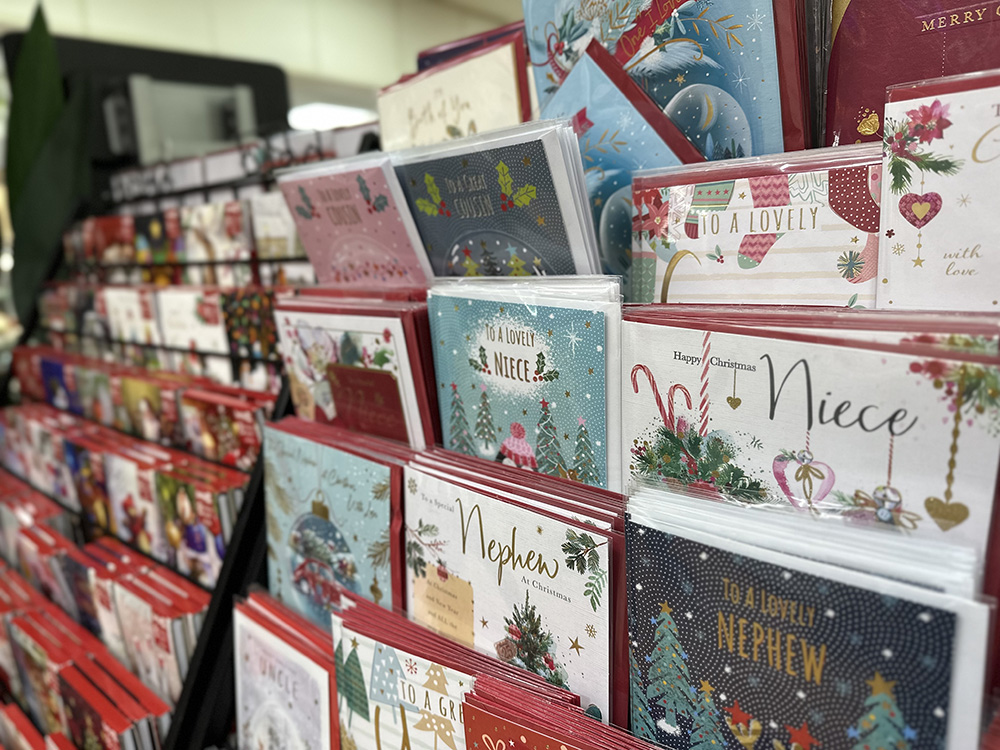 Christmas Cards & Gifts at Hilltop Garden Centre