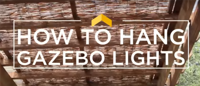 How To Install Pergola And Gazebo Lights