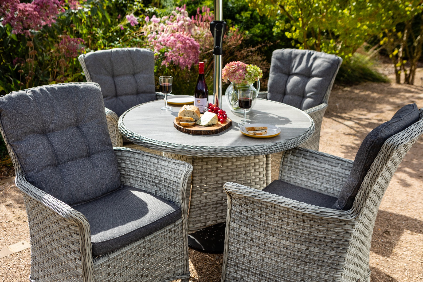 Heritage 4 Seat Round Set by Hartman - Image 2