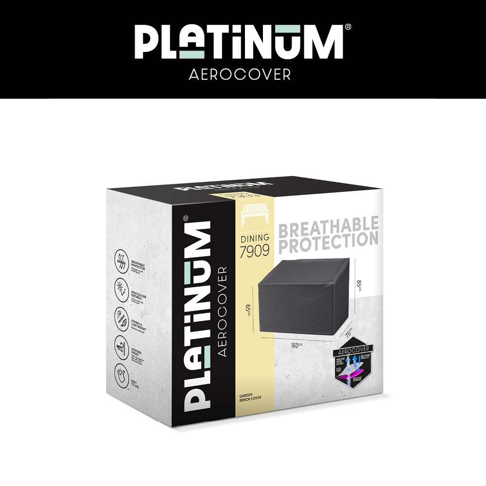 Garden Bench Aerocover 160x75x65/85cm