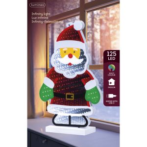 LED Santa Infinity Light (Indoor)