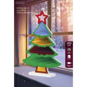 LED Christmas Tree Infinity Light