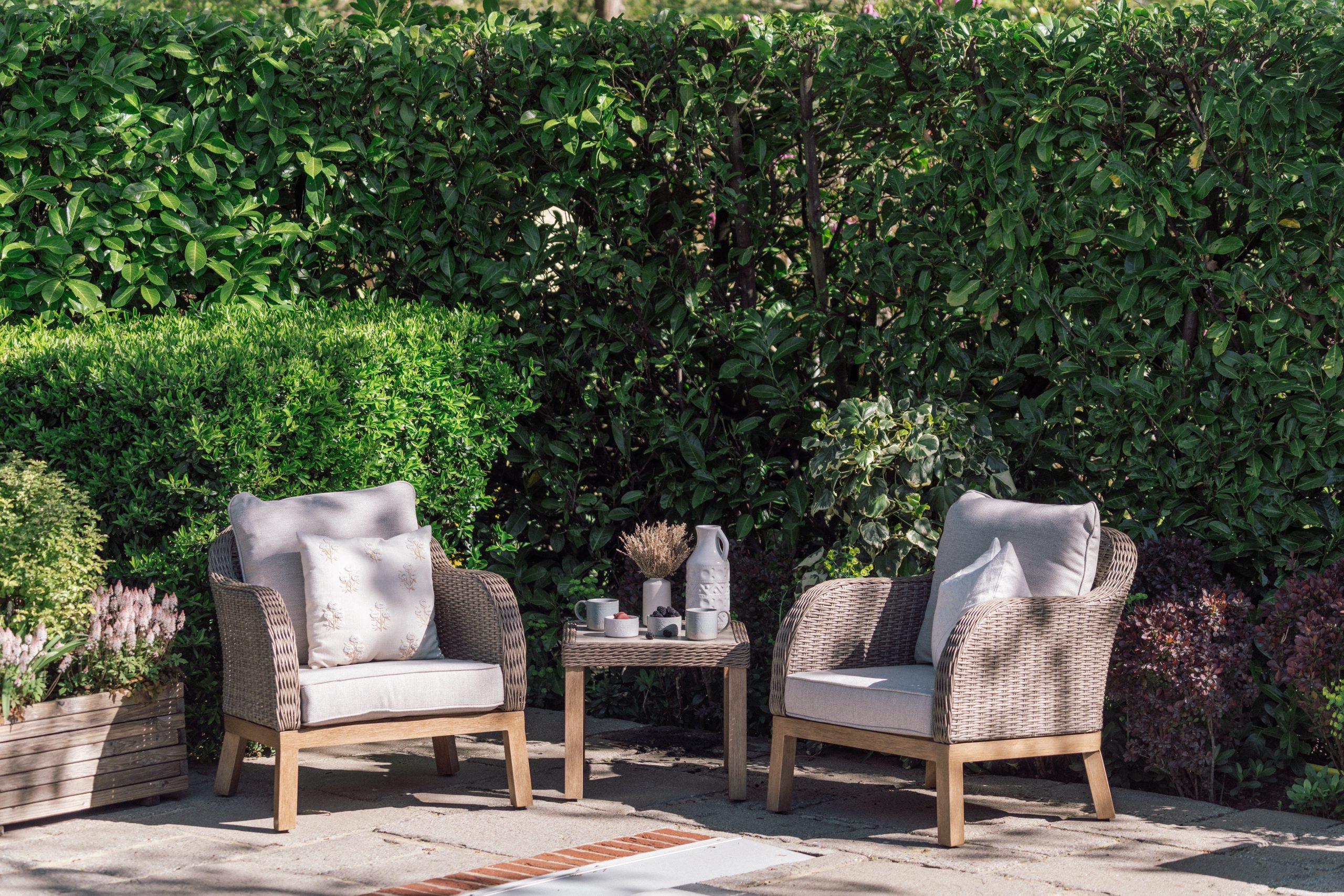 Wicker Bistro Set by Innovators - Image 2