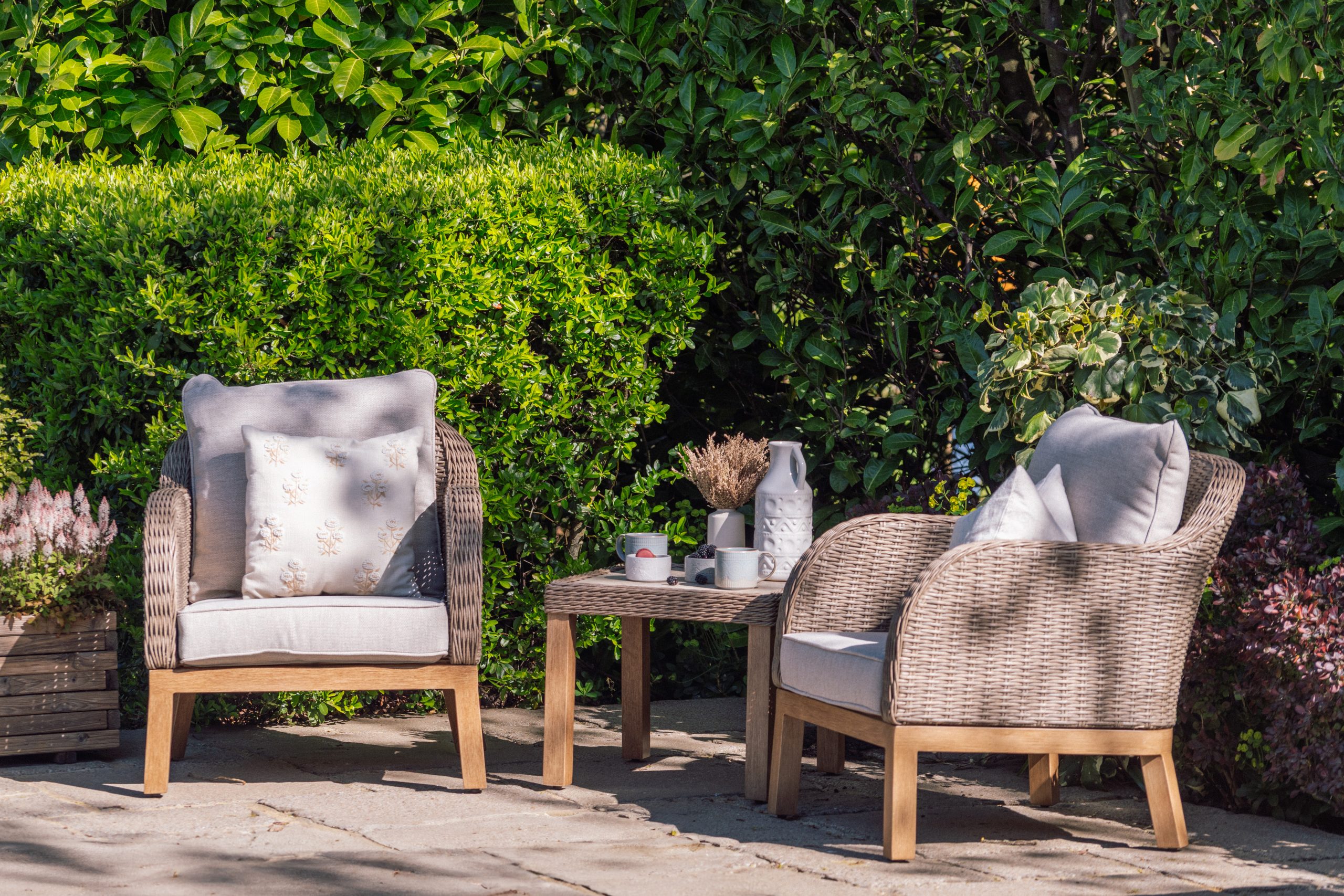 Wicker Bistro Set by Innovators - Image 7