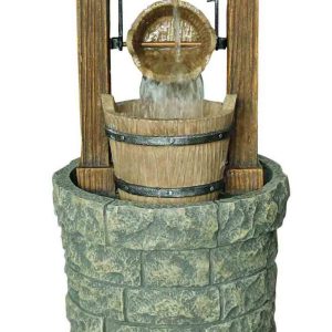 Solar Well Water Feature by Hamac