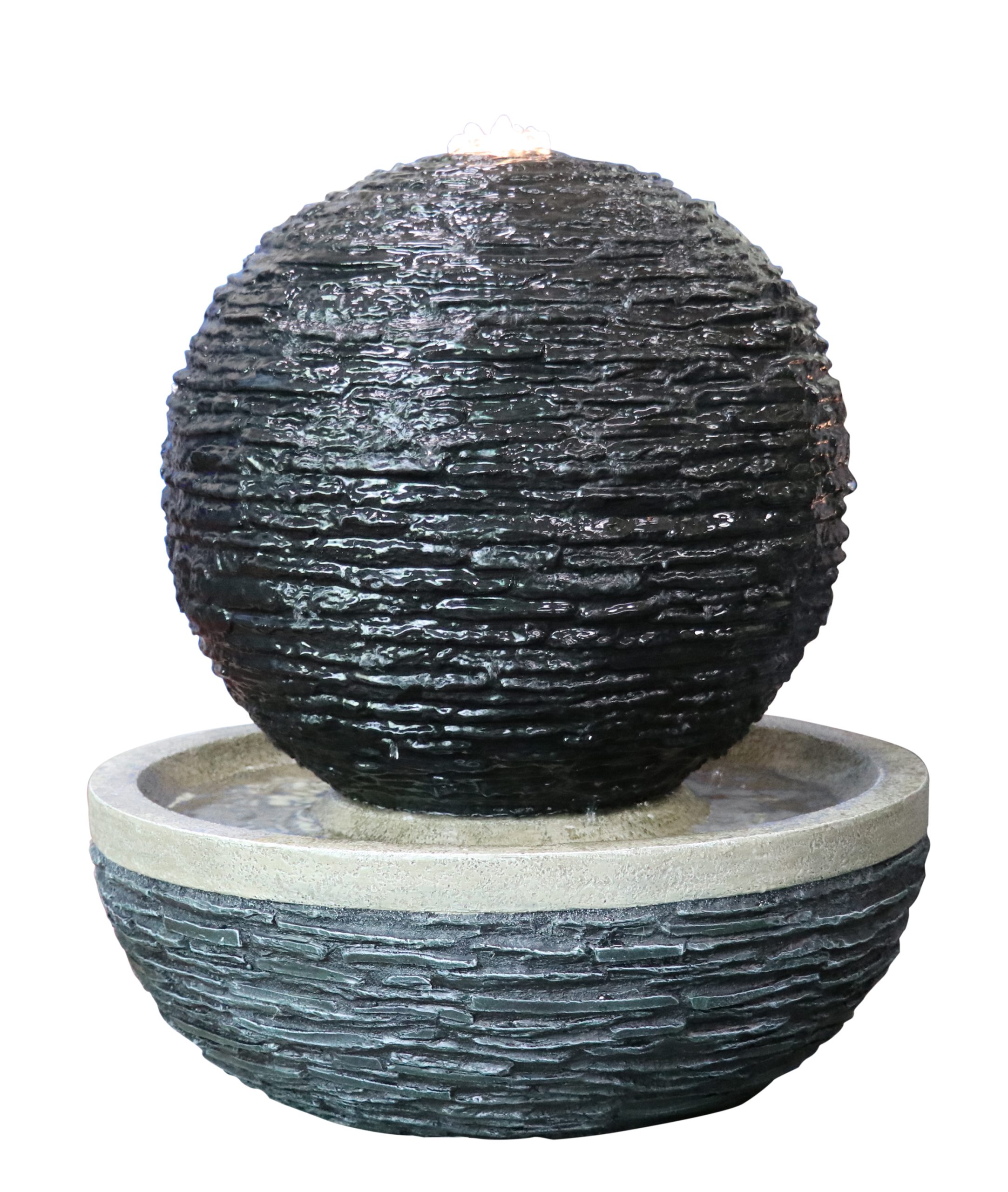 Johnstone Slate Sphere Water Feature