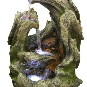 Ashford Wooden Falls Water Feature by Hamac