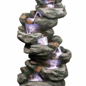 7 Fall Rock Water Feature by Hamac