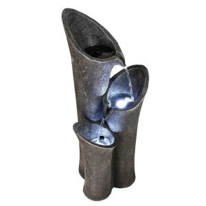 Solar Pouring Columns Water Feature