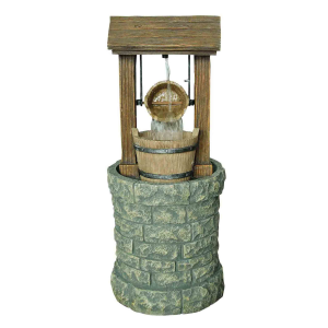 Solar Well Water Feature by Hamac