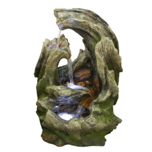 Ashford Wooden Falls Water Feature by Hamac