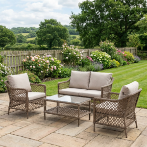 Rose 4 Piece Lounge Set by Garden Furniture Global