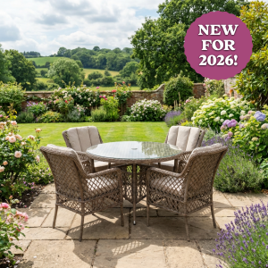 Rose 4 Piece Lounge Set by Garden Furniture Global