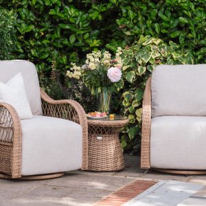 Elijah Swivel Rocking Bistro Set by Innovators